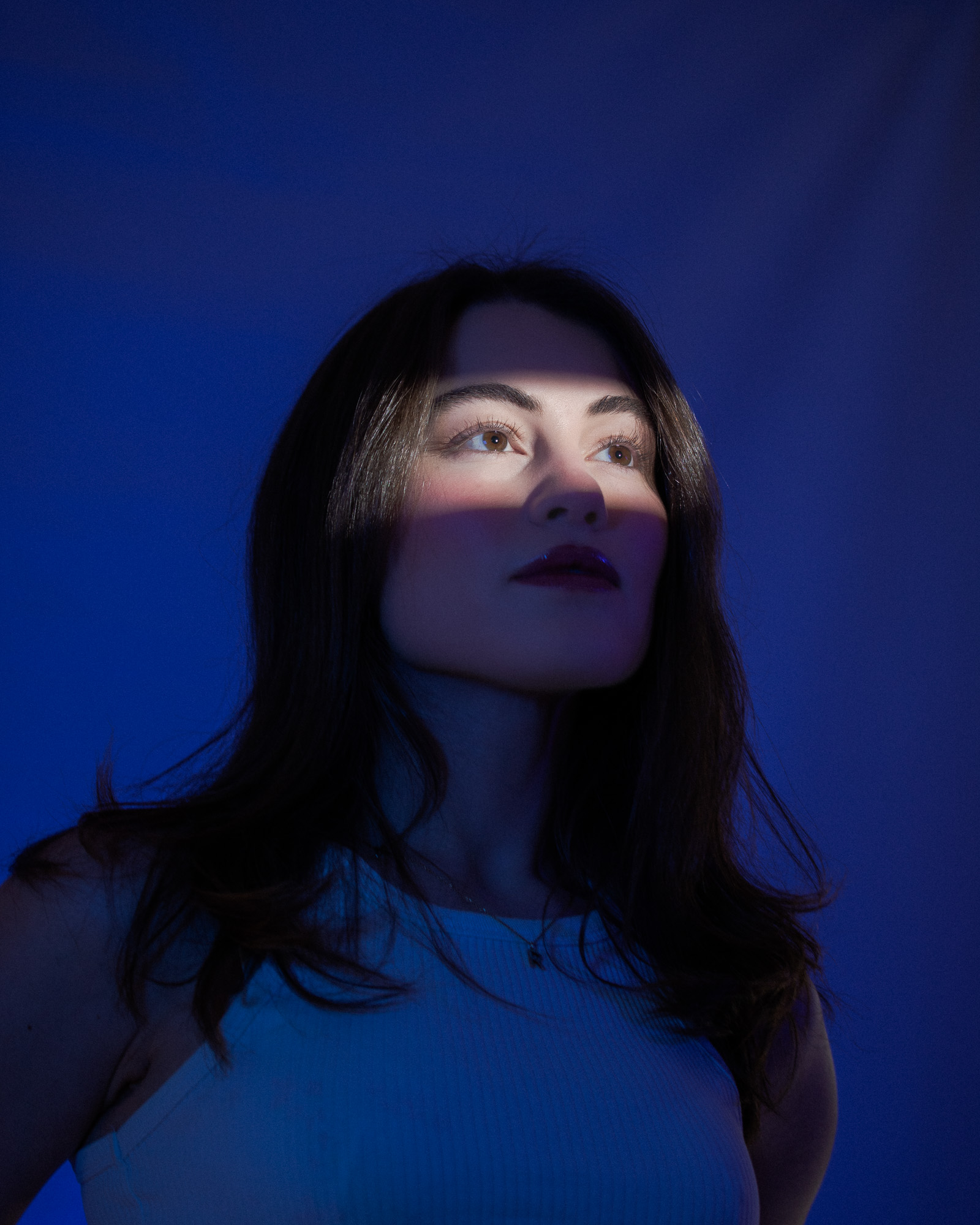 Rune — blue-light portrait